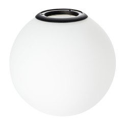 Плафон с черным металлическим кольцом для трека PRO Teta 595120