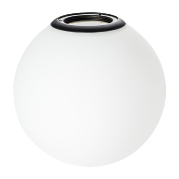 Плафон с черным металлическим кольцом для трека PRO Teta 595120