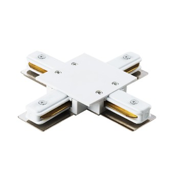 Соединитель X-образный однофазный для встраиваемых треков Barra 501146