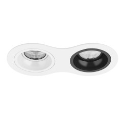 Комплект из светильников и рамки DOMINO Domino D6260607