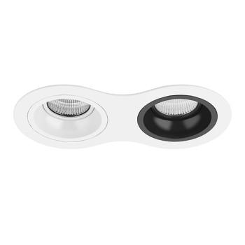 Комплект из светильников и рамки DOMINO Domino D6260607