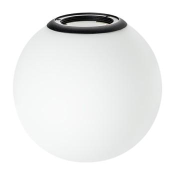 Плафон с черным металлическим кольцом для трека PRO Teta 595110