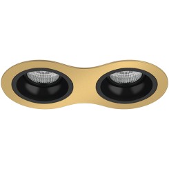 Комплект из светильников и рамки DOMINO Domino D6230707